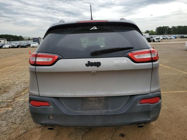 1C4PJLCS0EW313791 - 2014 JEEP CHEROKEE LATITUDE GRAY photo 6