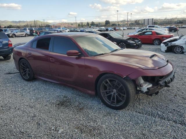 2C3CDXGJ5LH197180 - 2020 DODGE CHARGER SCAT PACK MAROON photo 4