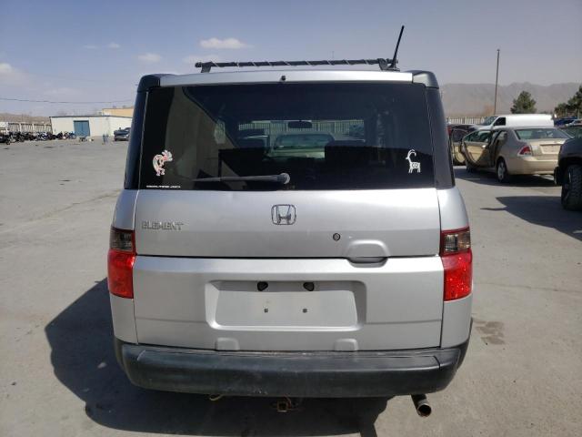 5J6YH27766L021009 - 2006 HONDA ELEMENT EX SILVER photo 6