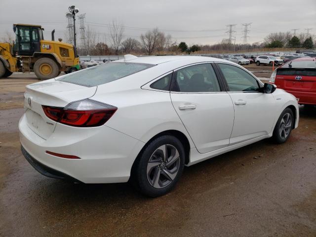 19XZE4F15KE002305 - 2019 HONDA INSIGHT LX WHITE photo 3