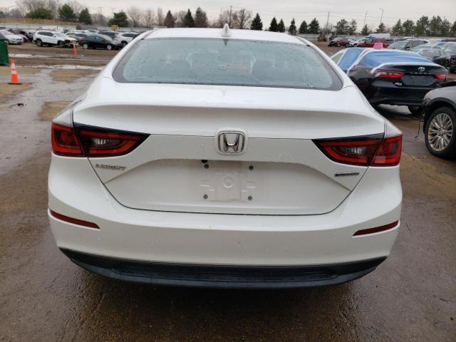 19XZE4F15KE002305 - 2019 HONDA INSIGHT LX WHITE photo 6