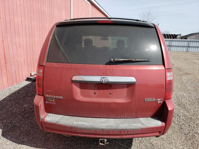 2D8HN44E09R699944 - 2009 DODGE GRAND CARA SE RED photo 6