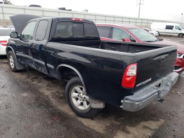 5TBRT34135S457210 - 2005 TOYOTA TUNDRA ACCESS CAB SR5 BLACK photo 2