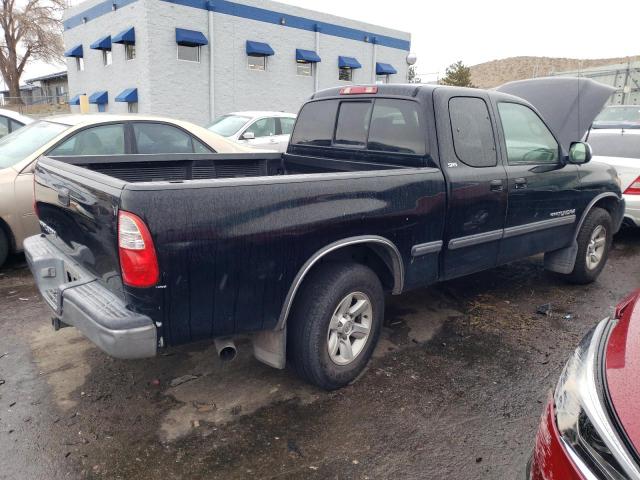 5TBRT34135S457210 - 2005 TOYOTA TUNDRA ACCESS CAB SR5 BLACK photo 3