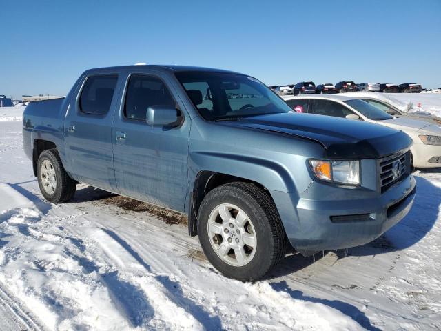 2HJYK16507H001625 - 2007 HONDA RIDGELINE RTL BLUE photo 4