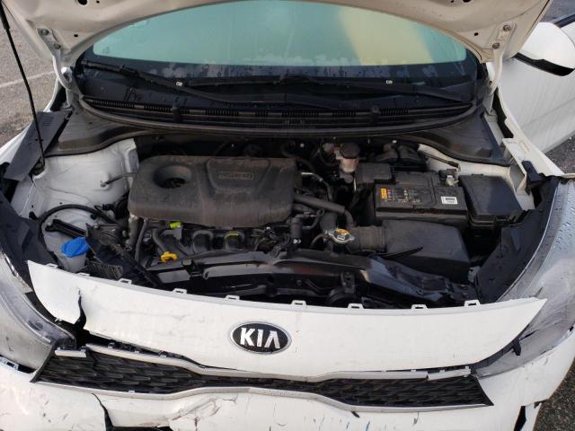 3KPA24AB9KE212976 - 2019 KIA RIO S WHITE photo 11