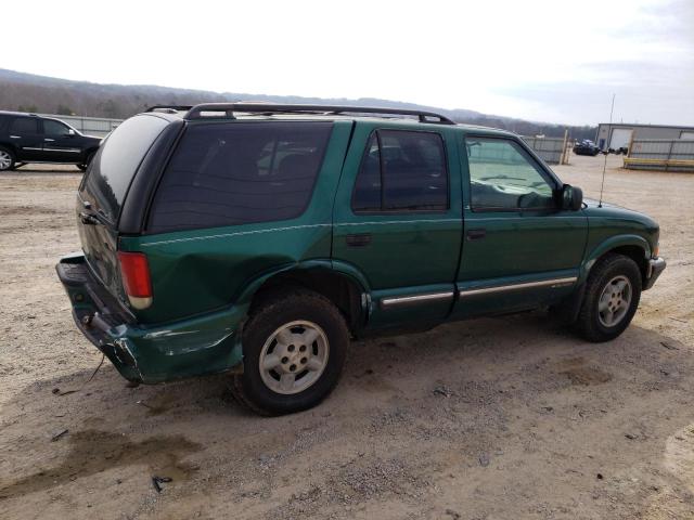 1GNDT13W4Y2205102 - 2000 CHEVROLET BLAZER GREEN photo 3