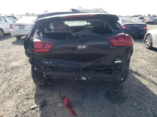 KNDCM3LD2K5266224 - 2019 KIA NIRO LX BLACK photo 6