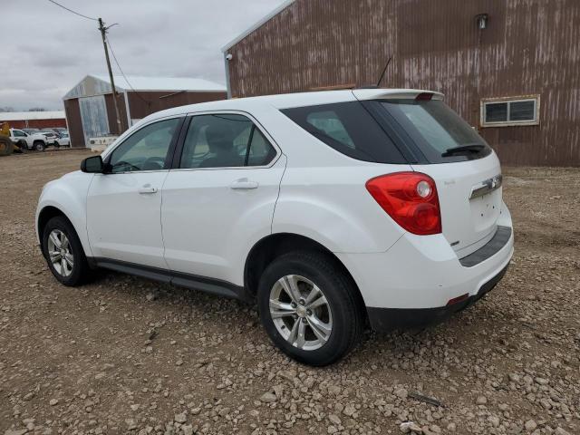 2GNFLEEKXF6353359 - 2015 CHEVROLET EQUINOX LS WHITE photo 2