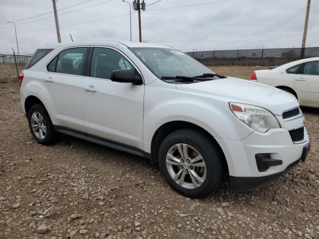 2GNFLEEKXF6353359 - 2015 CHEVROLET EQUINOX LS WHITE photo 4