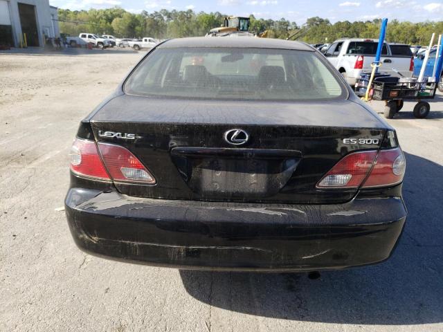 JTHBF30G830149183 - 2003 LEXUS ES 300 BLACK photo 6