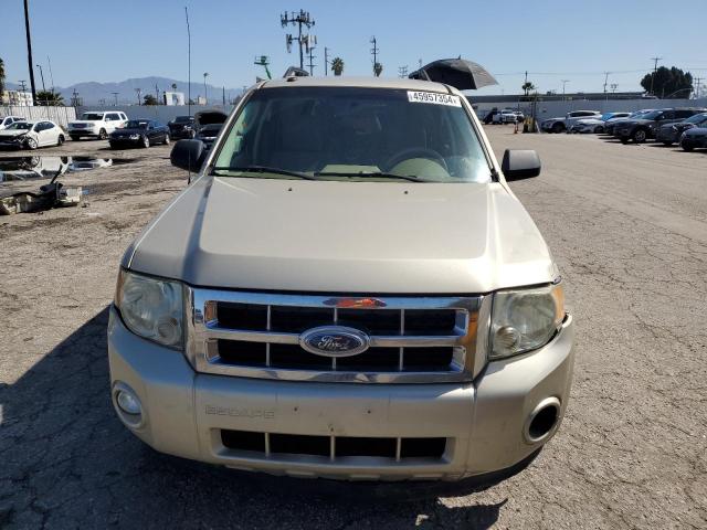 1FMCU0DG5AKA08086 - 2010 FORD ESCAPE XLT BEIGE photo 5