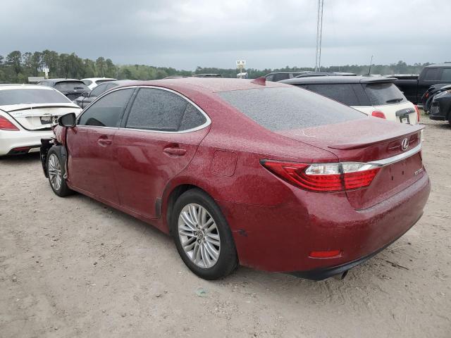 JTHBK1GG6F2168829 - 2015 LEXUS ES 350 RED photo 2