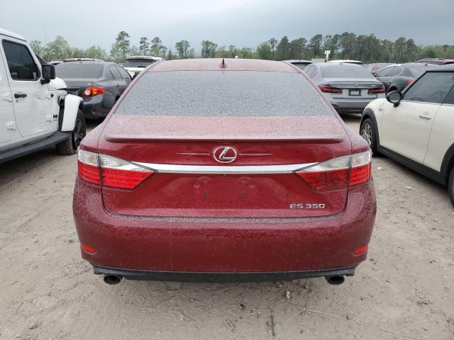 JTHBK1GG6F2168829 - 2015 LEXUS ES 350 RED photo 6