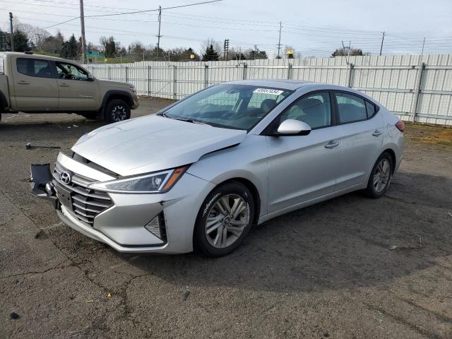 5NPD84LF4KH414907 - 2019 HYUNDAI ELANTRA SEL SILVER photo 1