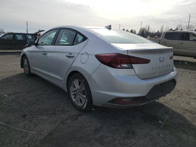 5NPD84LF4KH414907 - 2019 HYUNDAI ELANTRA SEL SILVER photo 2