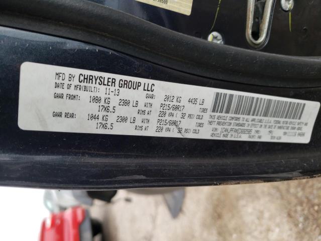 1C4NJPFAXED692585 - 2014 JEEP PATRIOT LATITUDE CHARCOAL photo 12