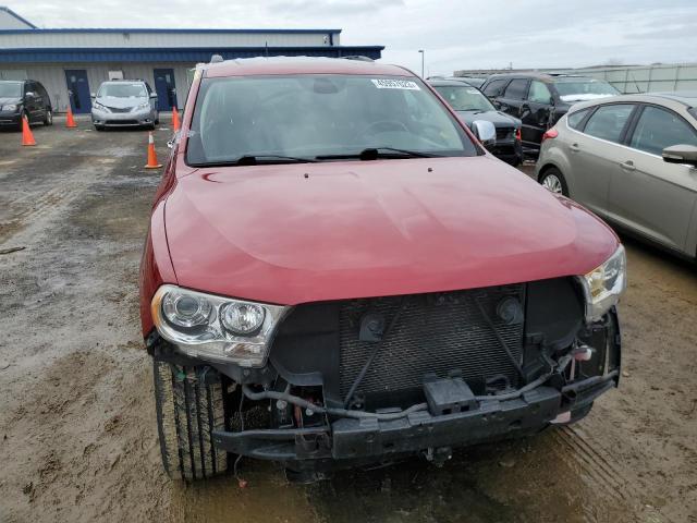 1D4SE5GT1BC695410 - 2011 DODGE DURANGO CITADEL RED photo 5