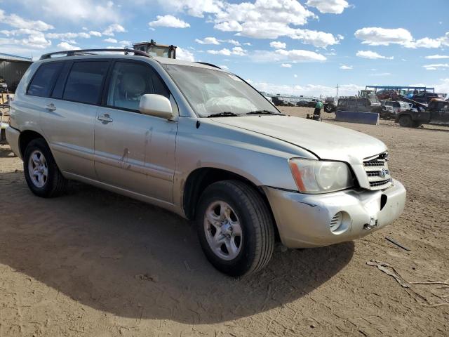 JTEGF21A430120495 - 2003 TOYOTA HIGHLANDER LIMITED GOLD photo 4