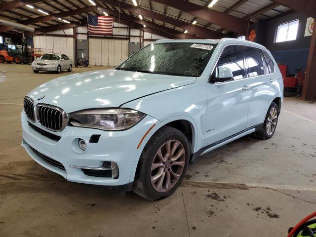 5UXKR0C58F0K58196 - 2015 BMW X5 XDRIVE35I BLUE photo 1