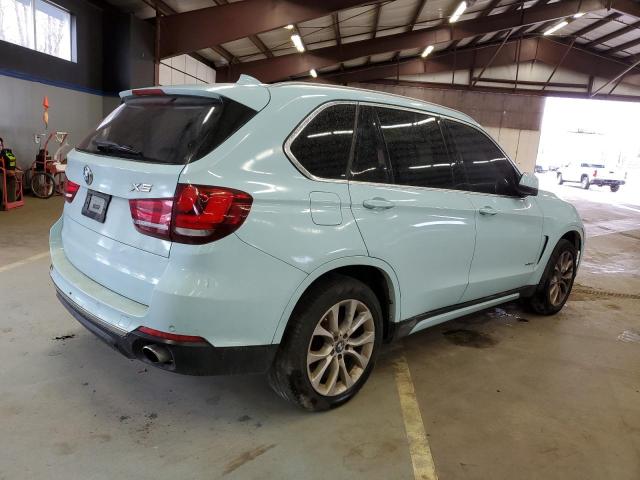 5UXKR0C58F0K58196 - 2015 BMW X5 XDRIVE35I BLUE photo 3