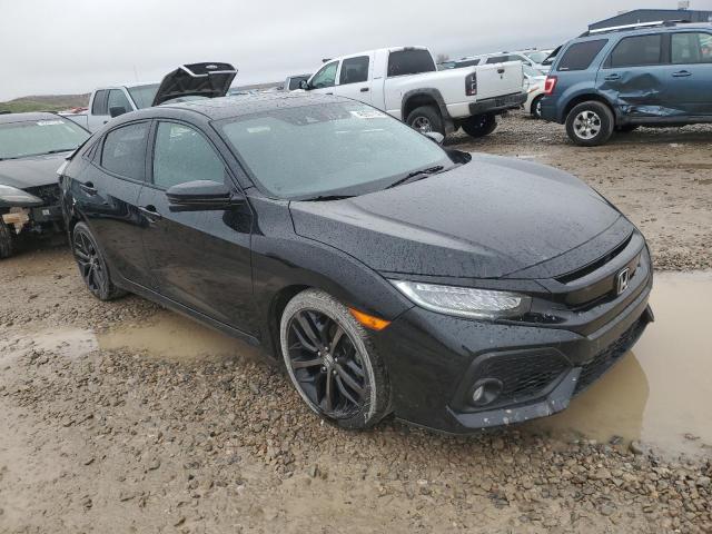 SHHFK7H96LU210770 - 2020 HONDA CIVIC SPORT TOURING BLACK photo 4