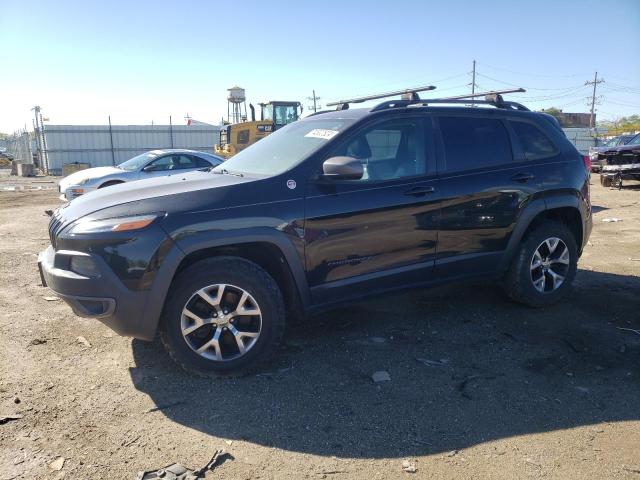 1C4PJMBS3GW112963 - 2016 JEEP CHEROKEE TRAILHAWK BEIGE photo 1