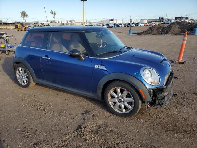 WMWSV3C5XDT478947 - 2013 MINI COOPER S BLUE photo 4