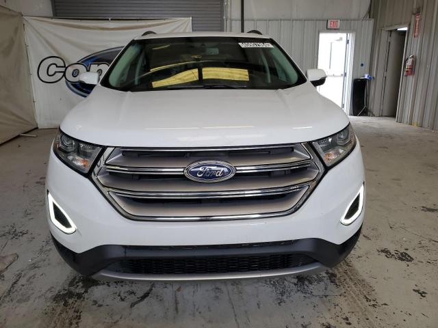 2FMPK3J91HBC58461 - 2017 FORD EDGE SEL WHITE photo 5