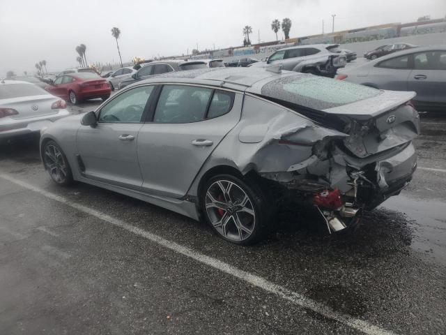 KNAE45LC8K6058576 - 2019 KIA STINGER GT1 GRAY photo 2