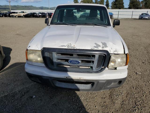 1FTYR10DX4PA03440 - 2004 FORD RANGER WHITE photo 5