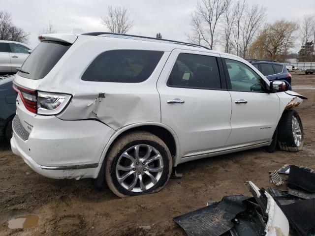 1C4RDJEG4JC496489 - 2018 DODGE DURANGO CITADEL WHITE photo 3