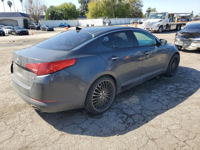 KNAGN4A76B5169199 - 2011 KIA OPTIMA EX GRAY photo 3