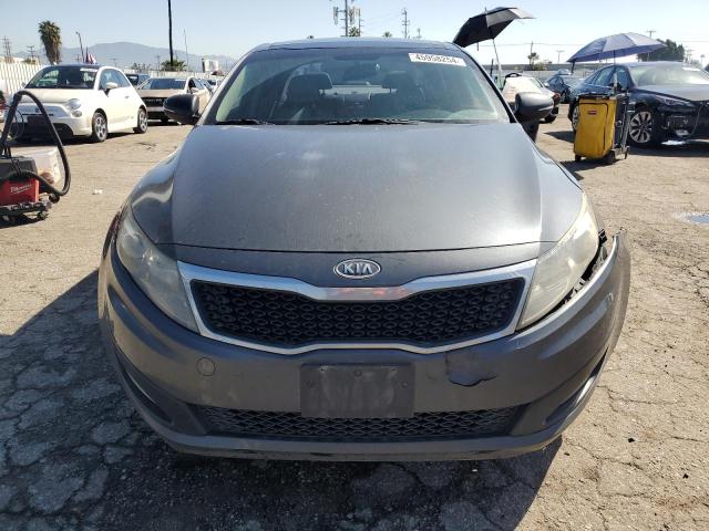 KNAGN4A76B5169199 - 2011 KIA OPTIMA EX GRAY photo 5