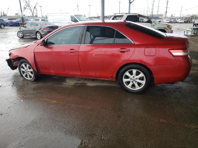 4T4BF3EK4BR207961 - 2011 TOYOTA CAMRY BASE RED photo 2
