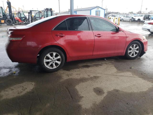 4T4BF3EK4BR207961 - 2011 TOYOTA CAMRY BASE RED photo 3