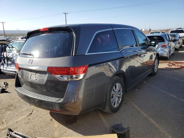 5FNRL5H48FB086431 - 2015 HONDA ODYSSEY EX GRAY photo 3