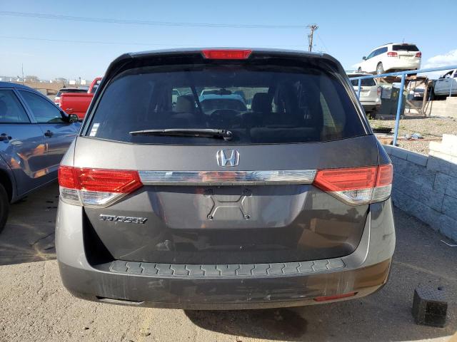 5FNRL5H48FB086431 - 2015 HONDA ODYSSEY EX GRAY photo 6