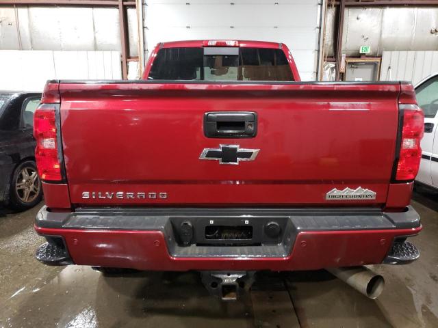 1GC1KUEY4KF119044 - 2019 CHEVROLET SILVERADO K2500 HIGH COUNTRY BURGUNDY photo 6