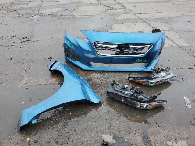 4S3GTAD69K3744840 - 2019 SUBARU IMPREZA PREMIUM BLUE photo 12