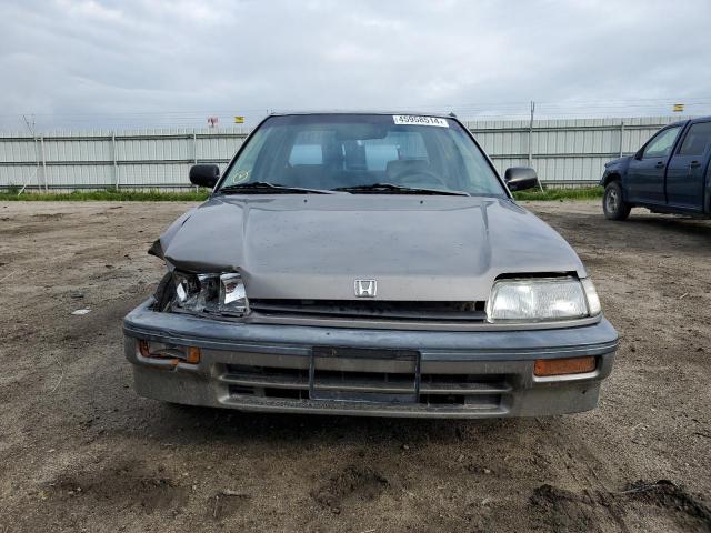 1HGED3558KA043645 - 1989 HONDA CIVIC LX CHARCOAL photo 5