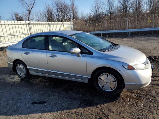 JHMFA36268S017823 - 2008 HONDA CIVIC HYBRID SILVER photo 4