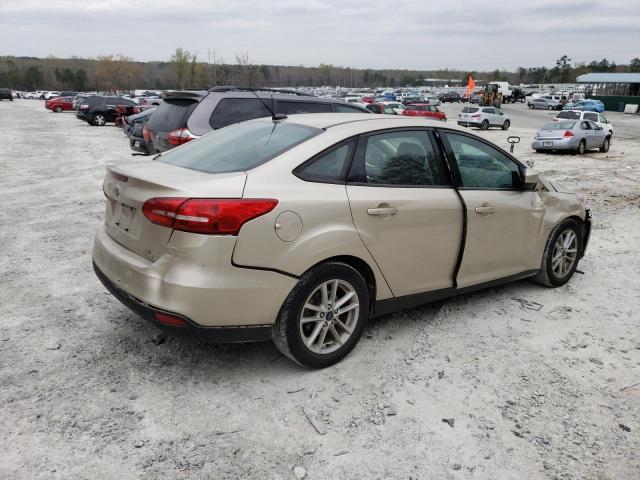 1FADP3FE7JL255641 - 2018 FORD FOCUS SE GOLD photo 3