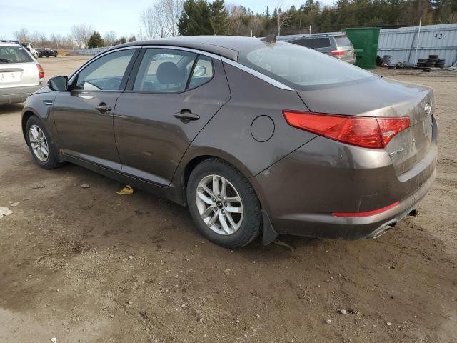 KNAGM4A76C5297396 - 2012 KIA OPTIMA LX BROWN photo 2