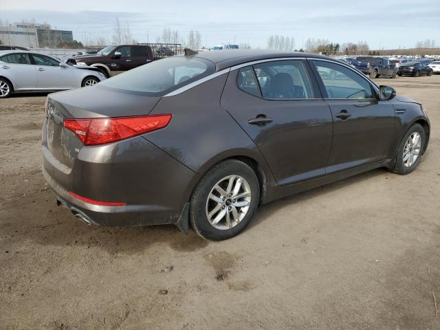 KNAGM4A76C5297396 - 2012 KIA OPTIMA LX BROWN photo 3