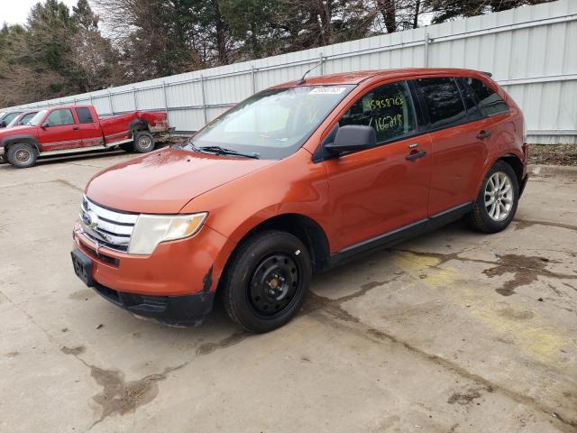 2FMDK36C08BB11619 - 2008 FORD EDGE SE ORANGE photo 1