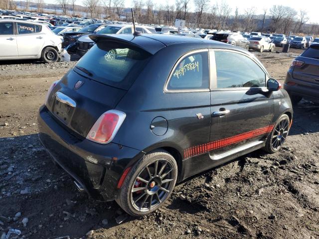 3C3CFFFH2CT369868 - 2012 FIAT 500 ABARTH BLACK photo 3