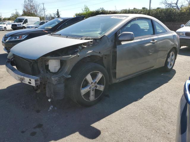 2HGFG11816H510606 - 2006 HONDA CIVIC EX GRAY photo 1