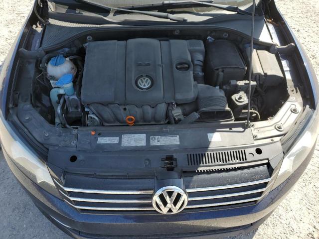 1VWBP7A36DC061778 - 2013 VOLKSWAGEN PASSAT SE BLUE photo 11