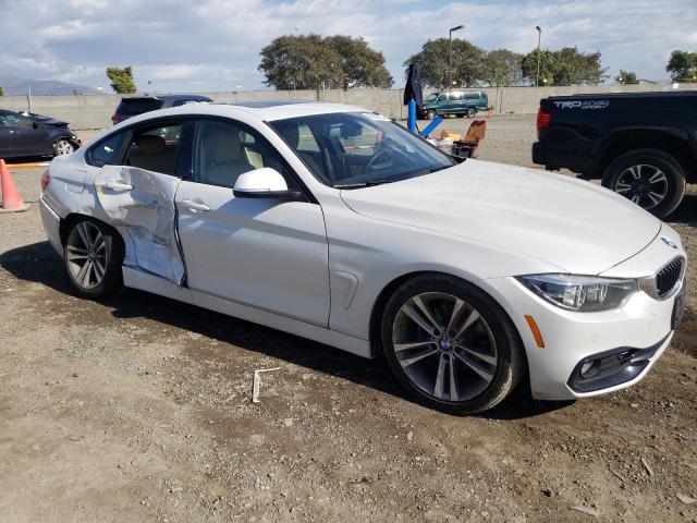 WBA4J1C54JBM11304 - 2018 BMW 430I GRAN COUPE WHITE photo 4